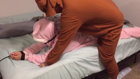 reluctant wife orgasm fuzzy pajamas