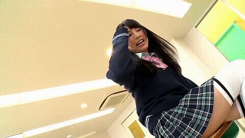 Flip Skirt Asian Porn - Asian Panty Tease Joi, Japanese Schoolgirl Panchira Solo - Videosection.com