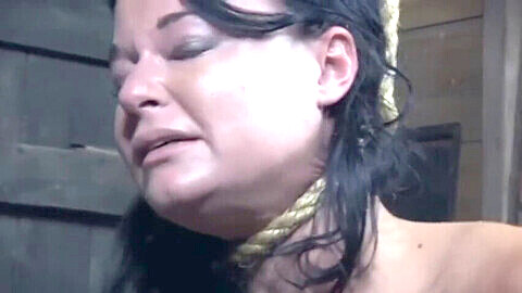 Asian Throat Rope - Chinese Neck Hanging, Hanging Execution Fantasy - Videosection.com