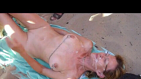 480px x 270px - Nasty Cougar Gets Hardly Fucked At The Beach - Videosection.com